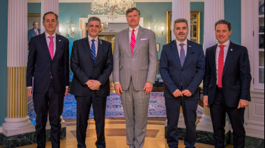 La Ciudad de Buenos Aires fortalece su vínculo con Estados Unidos: Jorge Macri se reunió con Christopher Landau en Washington