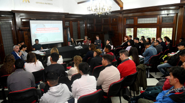 Julio Zamora participó de la jornada de concientización Nuevas Masculinidades en General Pacheco