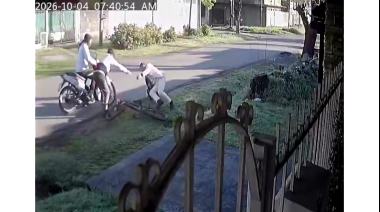 La Plata otra vez golpeada por la inseguridad: le robaron la bicicleta y le dispararon en una pierna