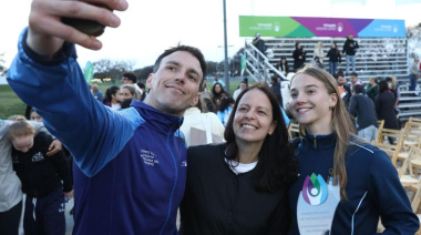Vicente López celebró la Semana Americana del Deporte tras ser distinguido internacionalmente