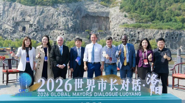 Julio Zamora presentó el patrimonio cultural y natural de Tigre en un encuentro internacional de alcaldes en China