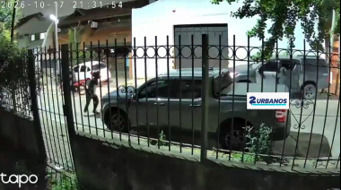 Cuatro motochorros quisieron robarle la camioneta en Bernal: escapó, chocó y le dispararon