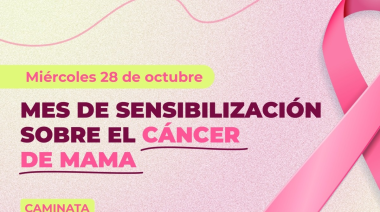 Tres de Febrero cierra el Mes Rosa con caminatas, charlas y controles mamarios gratuitos