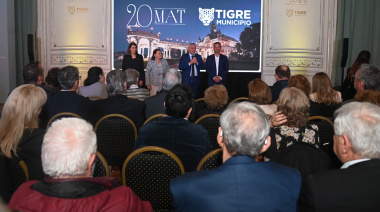 Julio Zamora en el 20° aniversario del MAT: "Este museo es el lugar más emblemático de Tigre"