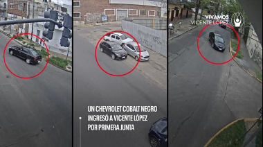 El Muro Digital de Vicente López, firme contra el delito: dos “robaruedas” detenidos