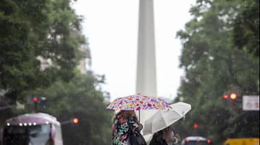 Alerta amarillo por tormentas: esperan lluvias intensas, granizo y fuertes ráfagas para este viernes