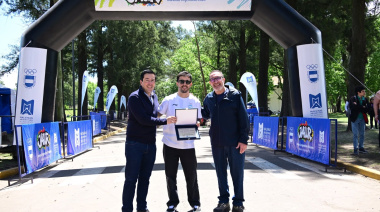 Nardini recibió al campeón olímpico “Maligno” Torres en el tercer día de los JAUR
