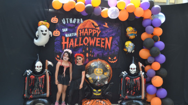 UTHGRA San Martín celebró Halloween con una jornada de juegos y diversión para las familias