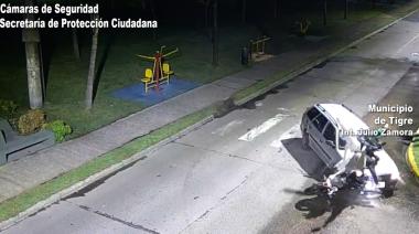 Un siniestro vial en El Talar terminó con una moto retenida por contar con pedido de secuestro activo