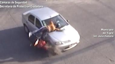 Conducción imprudente de motociclista causó un siniestro vehícular en Rincón de Milberg