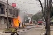 Explosión e incendio por una fugas de gas