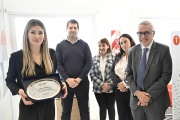 En Tigre centro, Julio Zamora acompañó la inauguración de una nueva sucursal del Banco Galicia