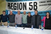 Bajo la organización de Omar Arce, sindicalistas de la Región V de FESIMUBO se reunieron en Escobar