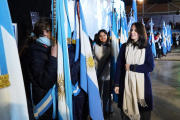 Más de 1500 chicos de Vicente López realizaron la promesa de lealtad a la bandera en Tecnópolis
