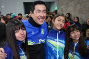 Nardini inauguró el primer polideportivo de Ing. Adolfo Sourdeaux