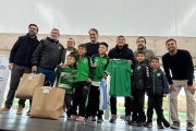 El intendente de San Martín recibió al "Pupi" Zanetti en una jornada solidaria con clubes de barrio