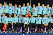 La selección masculina de hockey salió campeón en los Juegos Panamericanos Junior y el Club Mitre de San Martin dijo presente