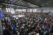 Nardini inauguró el Polideportivo CRIM