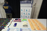 Allanamiento en la ciudad de Grand Bourg: cinco aprehendidos por drogas y tenencia de armas