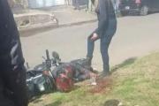 Un policía de la Federal logró frustrar un robo y baleó en la cabeza a un motochorro