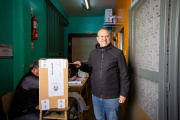 Votó Diego Valenzuela: "Está en discusión en qué provincia y en qué país queremos vivir"
