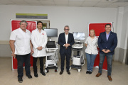 Inversión en salud: Julio Zamora presentó dos ecógrafos digitales para el Hospital Materno Infantil "Dr. Florencio Escardó"