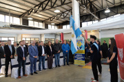 En Don Torcuato, Julio Zamora acompañó la entrega de un vehículo a la Escuela Técnica N° 4 junto a autoridades de Ford Argentina