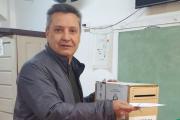 Votó Marcos Vilaplana: "La gente entendió la importancia de votar; va a ser una muy buena jornada electoral"