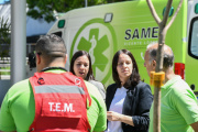 Vicente López amplía el sistema SAME con unidades de última generación para emergencias las 24 horas