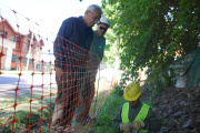 Julio Zamora recorrió obras de gas en Benavídez: "Este es un elemento esencial para la vida cotidiana de los vecinos"