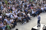 Nardini reunió a comerciantes y vecinos en el nuevo Centro Cívico Tierras Altas