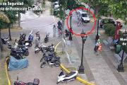 Robó una bicicleta y fue embestido por una motocicleta, cayó al suelo y huyó corriendo: fue detenido por el COT y la Policía