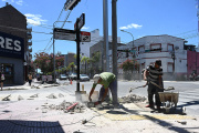 Gestión municipal: progresan las obras de veredas en Tigre centro