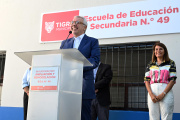 Junto a la comunidad educativa, Julio Zamora inauguró el nuevo edificio de la Escuela Secundaria N°49 en El Talar