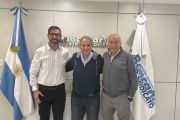 Reunión entre Sergio Palazzo, Jorge Deantoni y Rodrigo Estigarribia