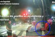Manejaba alcoholizado, bajo los efectos de drogas y se dio a la fuga: quedó detenido