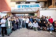 Mariel Fernández recorrió espacios productivos, educativos y comunitarios en Tres de Febrero