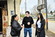 Nardini habilitó las obras de repavimentación integral de la calle Hooke