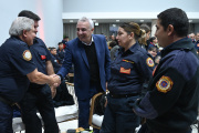 En el marco del Día Nacional del Bombero Voluntario, Julio Zamora reconoció la labor de los agentes al servicio de la comunidad