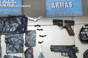 Armas de fuego y estupefacientes: exitosos operativos de la Policía contra el narcomenudeo