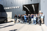 Julio Zamora acompañó la inauguración de la nueva planta de la empresa Canestrari Hermanos en Tigre