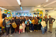 Santiago Medrano encabezó un desayuno patrio junto a vecinos y dirigentes de San Martín
