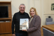 Julio Zamora recibió a la diputada nacional Moira Sancho con el objetivo de fortalecer una agenda de acciones vinculadas al área de empleo y el emprendedurismo