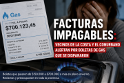 Facturas de gas impagables: preocupación por boletas que llegan hasta los $700 mil en la Costa