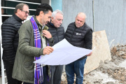 Gestión municipal: avanzan importantes obras en el natatorio del Polideportivo de Dique Luján