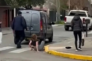 La dramática historia detrás del video: escapó de una entradera tirándose desde un segundo piso