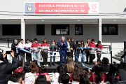 En Rincón de Milberg, Julio Zamora inauguró la ampliación y renovación de la EES N°50 y la EP N°27