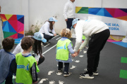 Se inauguró en el Jardín n°8 de Vicente López el primer patio adaptado Joy of moving