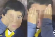 San Fernando: una mujer se filmó golpeando a su hijo de 4 años y el padre la denunció