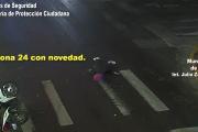 Impactante choque terminó con un motociclista volando por el aire: está fuera de peligro